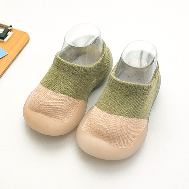 Baby Shoe Socks with Rubber Sole